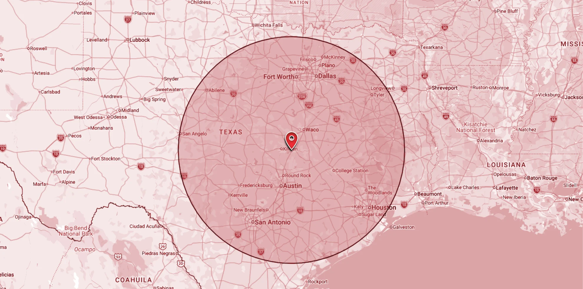 Website Photos map full width 2